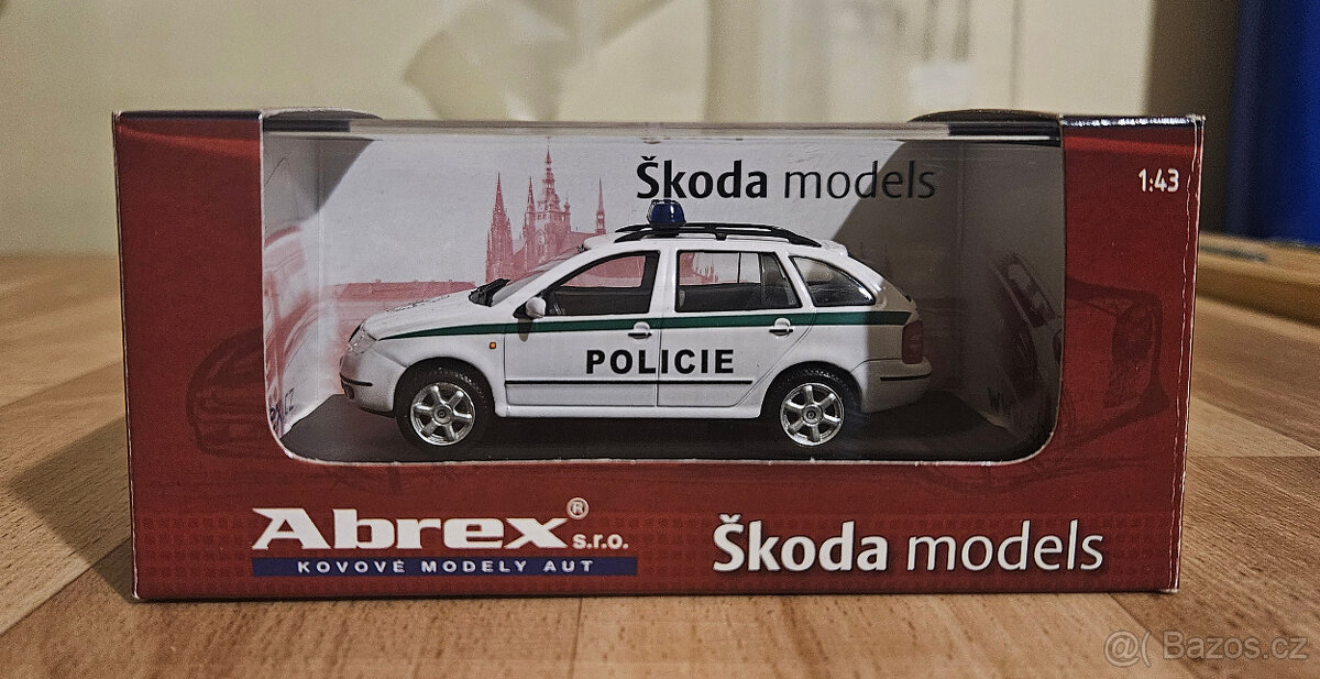 Abrex 1:43 Škoda Fabia I combi Policie ČR