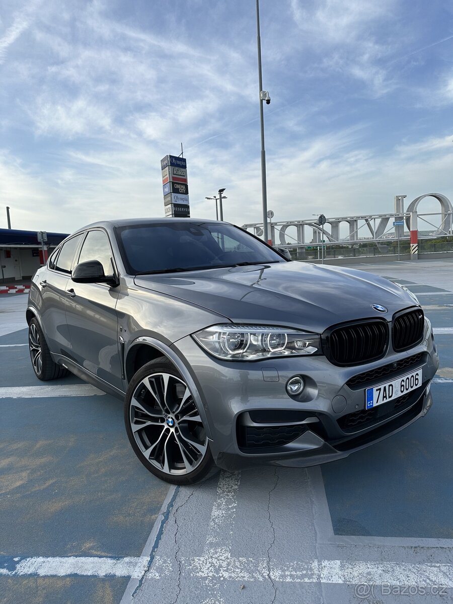 BMW X6 M50d , DPH , INDIVIDUAL , SERVIS