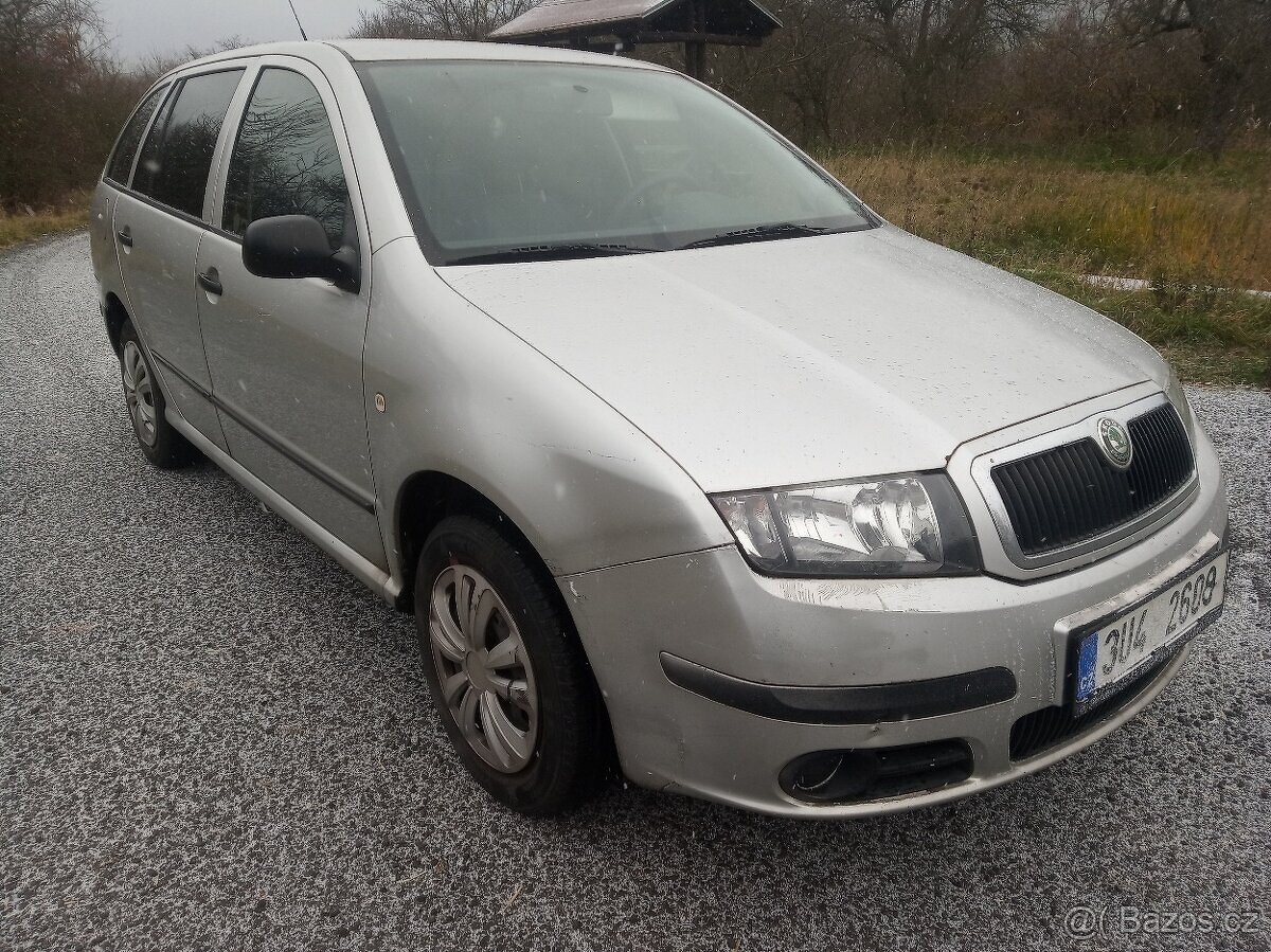 Škoda Fabia 1,2benzín-47kw, r.v.2006