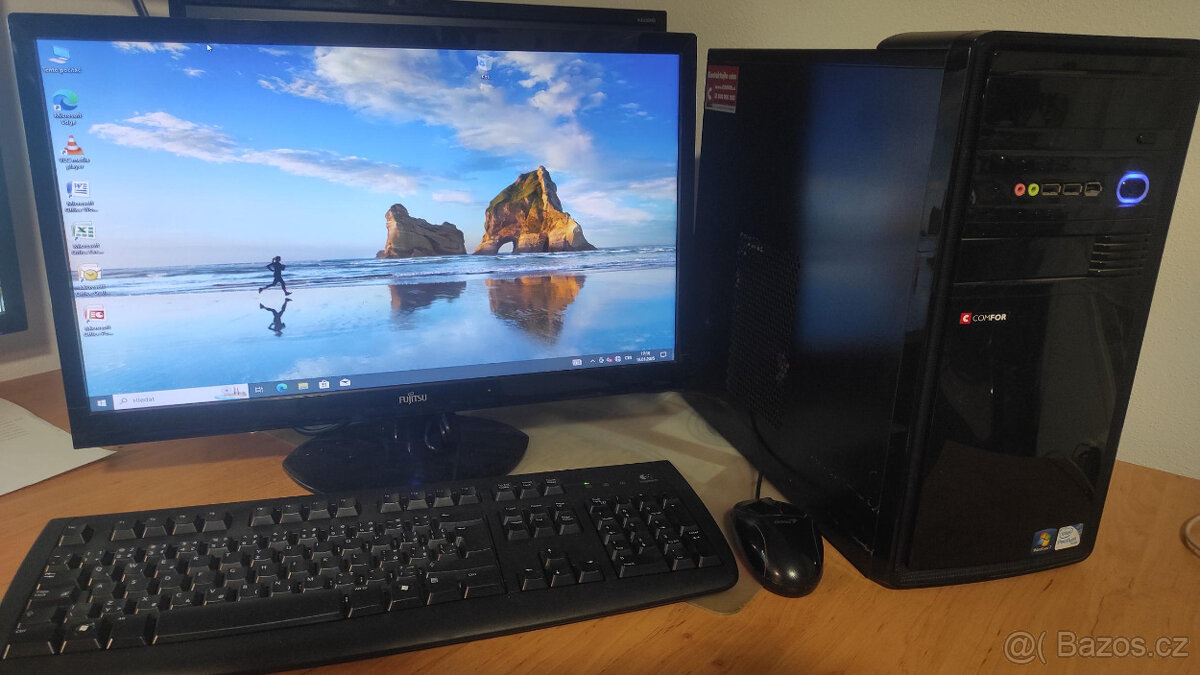 Prodám stolní počítač s monitorem LCD 22"