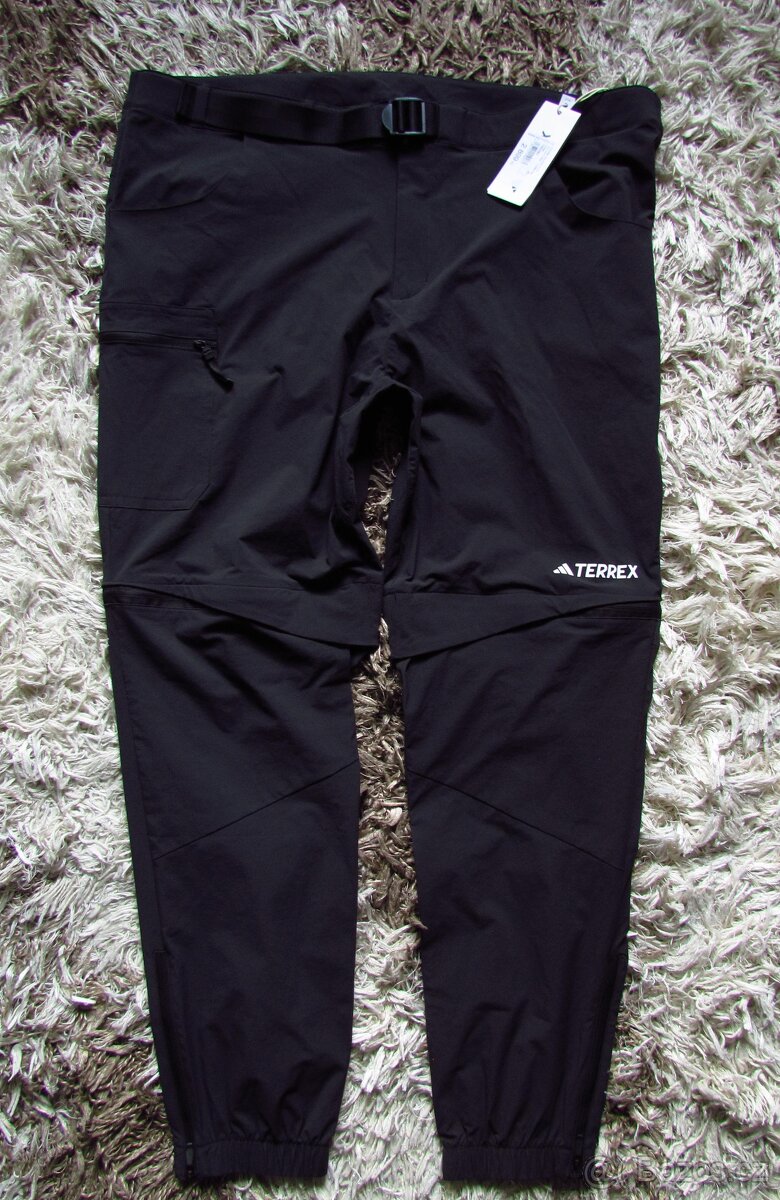 Kalhoty Adidas Terrex Utilitas Hiking Zip-Off pánské vel.XL