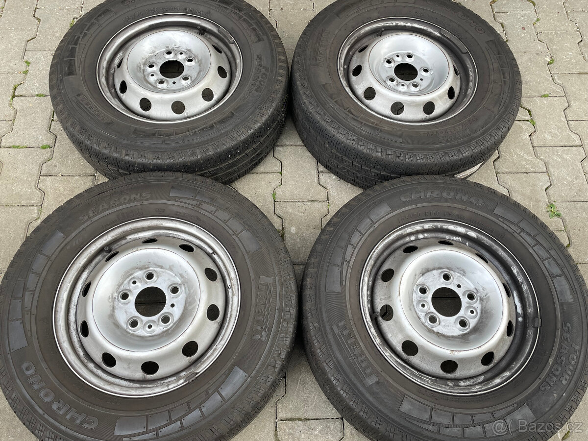 Kompletní sada  Fiat Ducato  5x118 et68 225/70 R15C