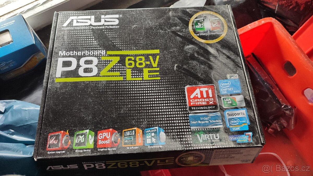 Základní deska asus p8z68 v le