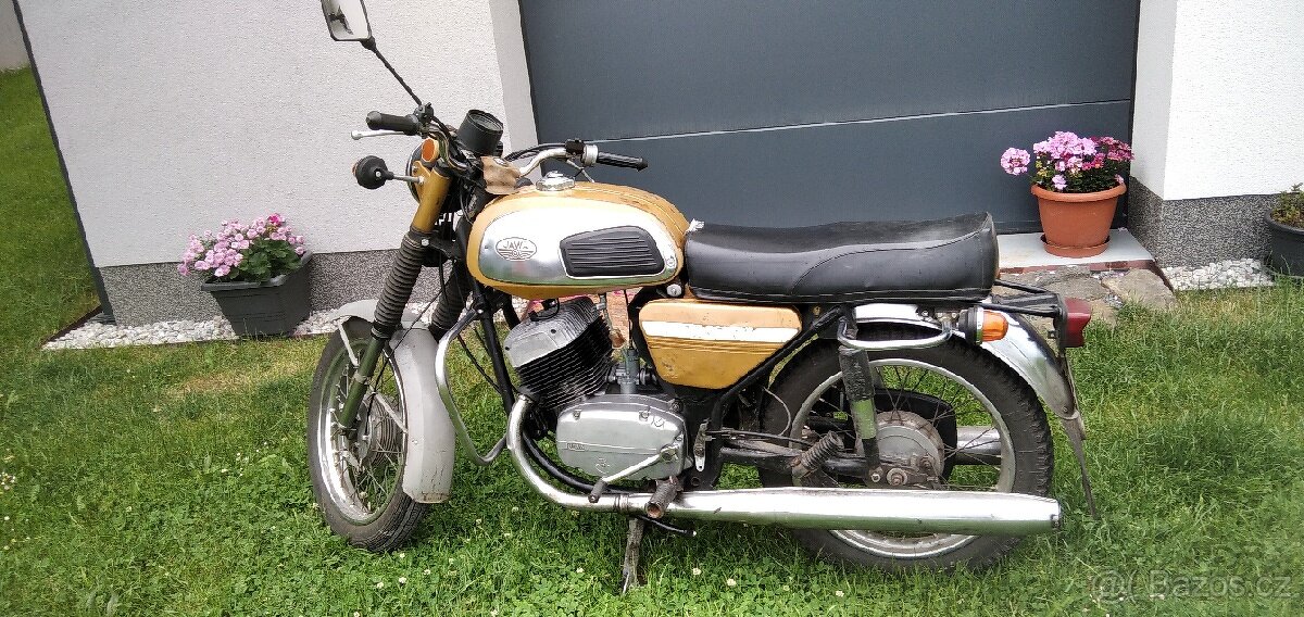 Jawa 634-4 jubilejní s TP