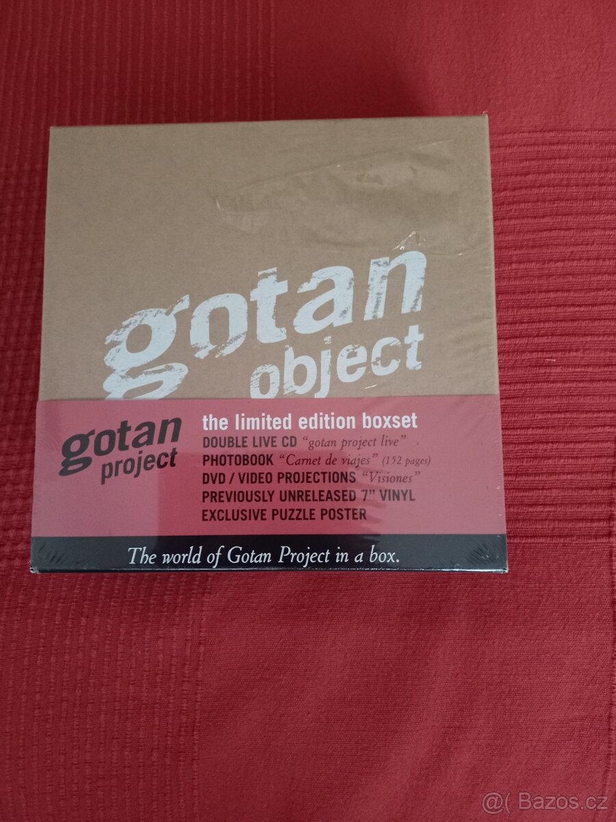 Gotan Project - Live Object Box / 2CD+DVD+7"Vinyl