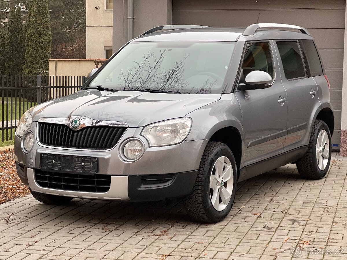 ŠKODA YETI 1.2TSI 77KW + 6ST. MANUÁL/2.MAJITEL/NOVÁ-STK