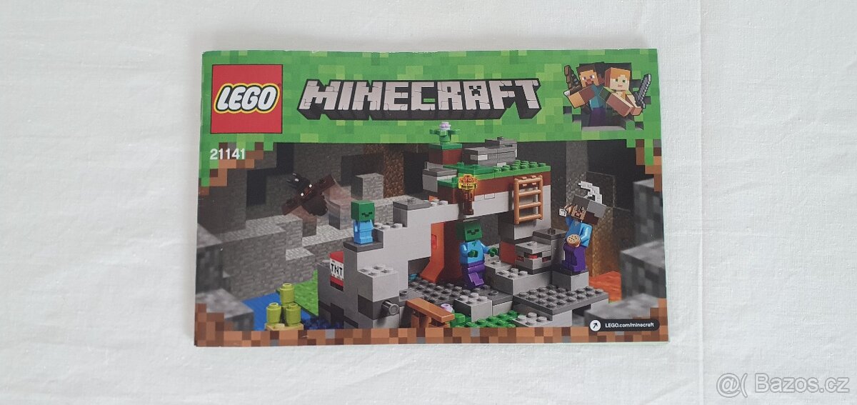 LEGO Minecraft 21141 Jeskyně se zombie