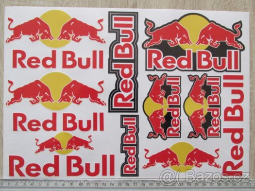 Samolepky RED BULL sada