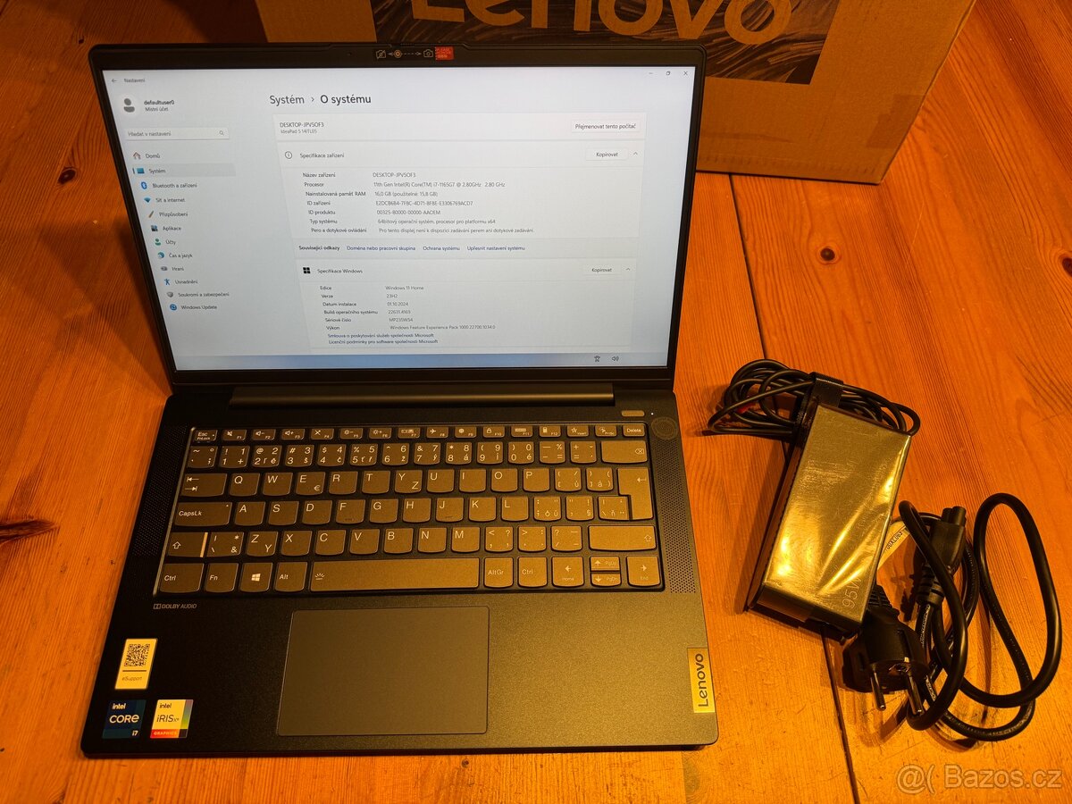 Lenovo IdeaPad 5 14ITL05 14" FHD i7 16G 512G IrisXe AX W11H