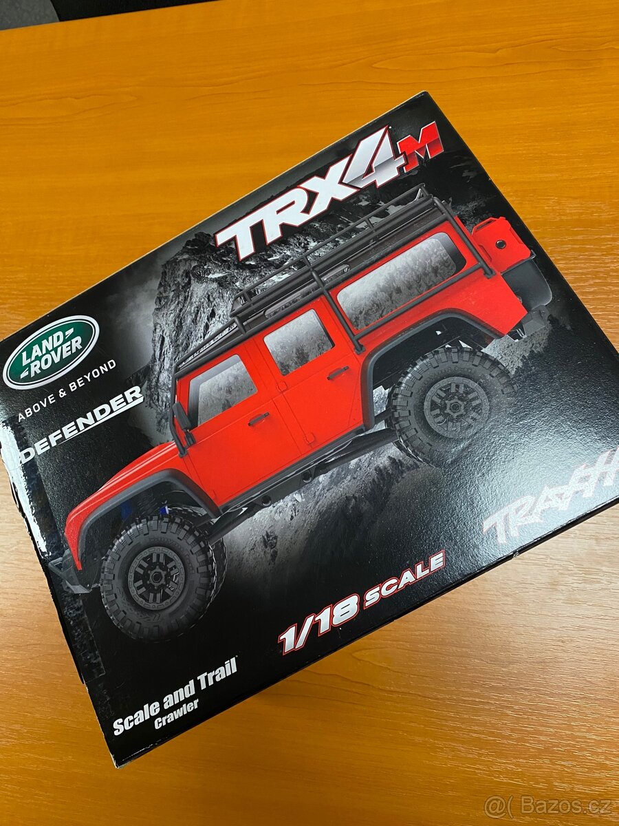 Traxxas TRX4M + vlek + LED sada - NOVÝ