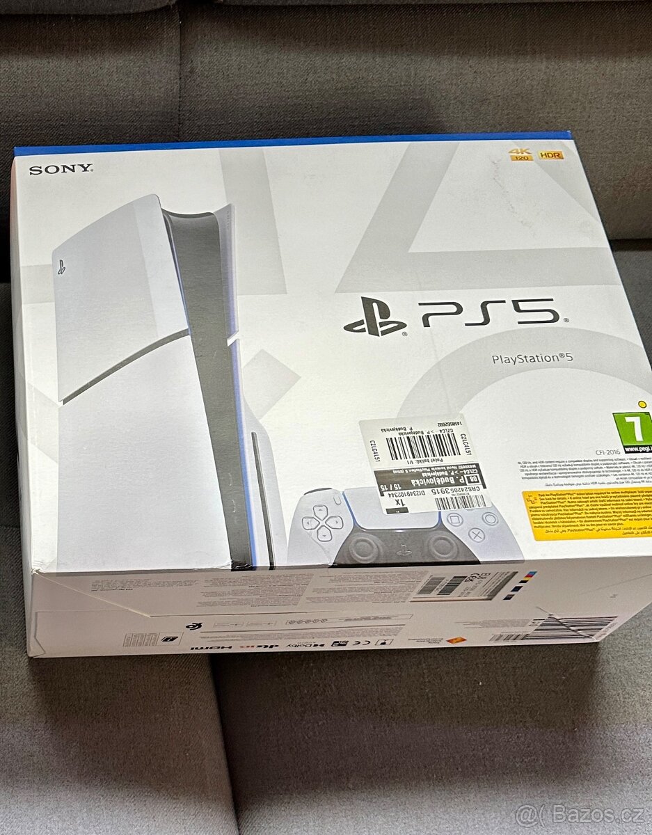 Playstation 5 slim  novy 1TB mechanika