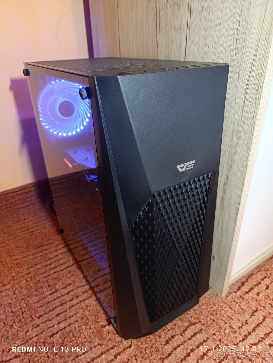 Herní PC - Ryzen 3100, 16GB RAM, SSD+HDD, 1660SUPER, WIN10