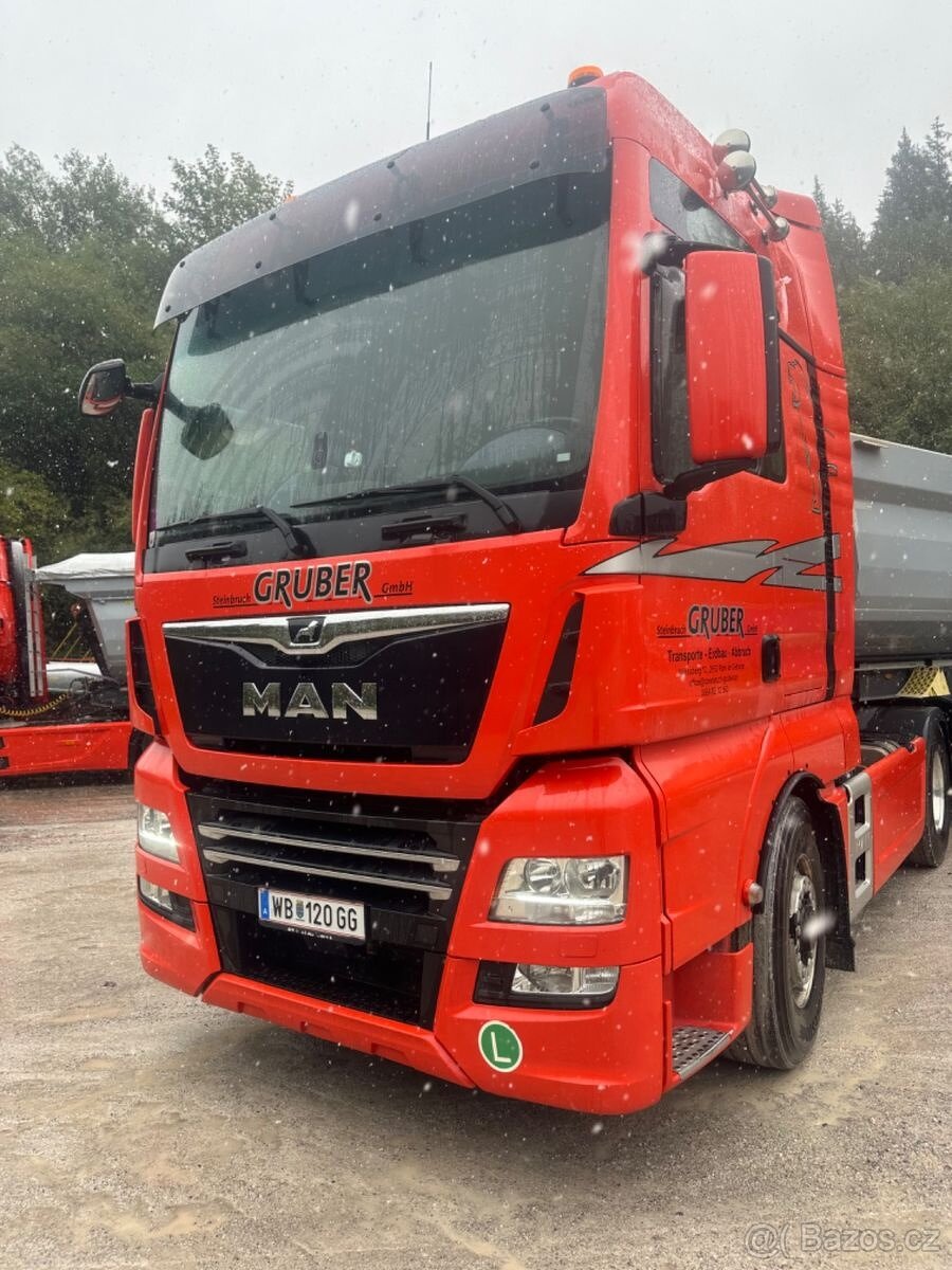 MAN TGX 18510 BLS-4x4–Hydrodrive–Tahač+Sklápěcí hydraulika