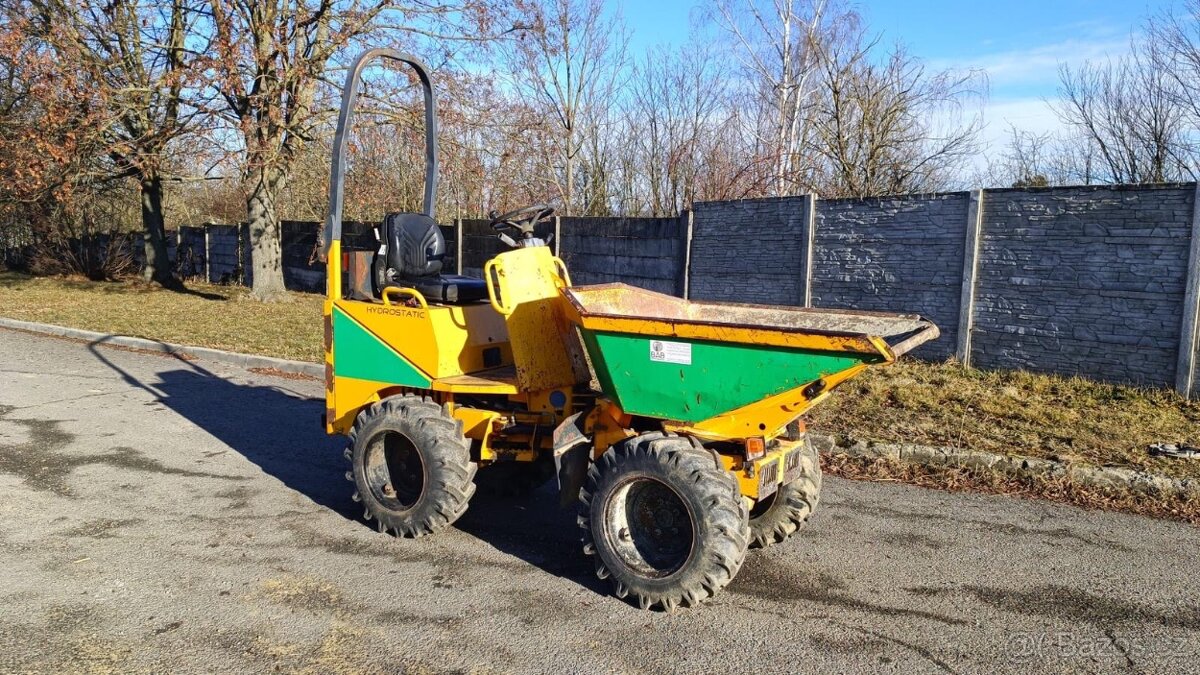 Kolový demper, dumper Thwaites Mach 202, hmotnost: 1.3 t