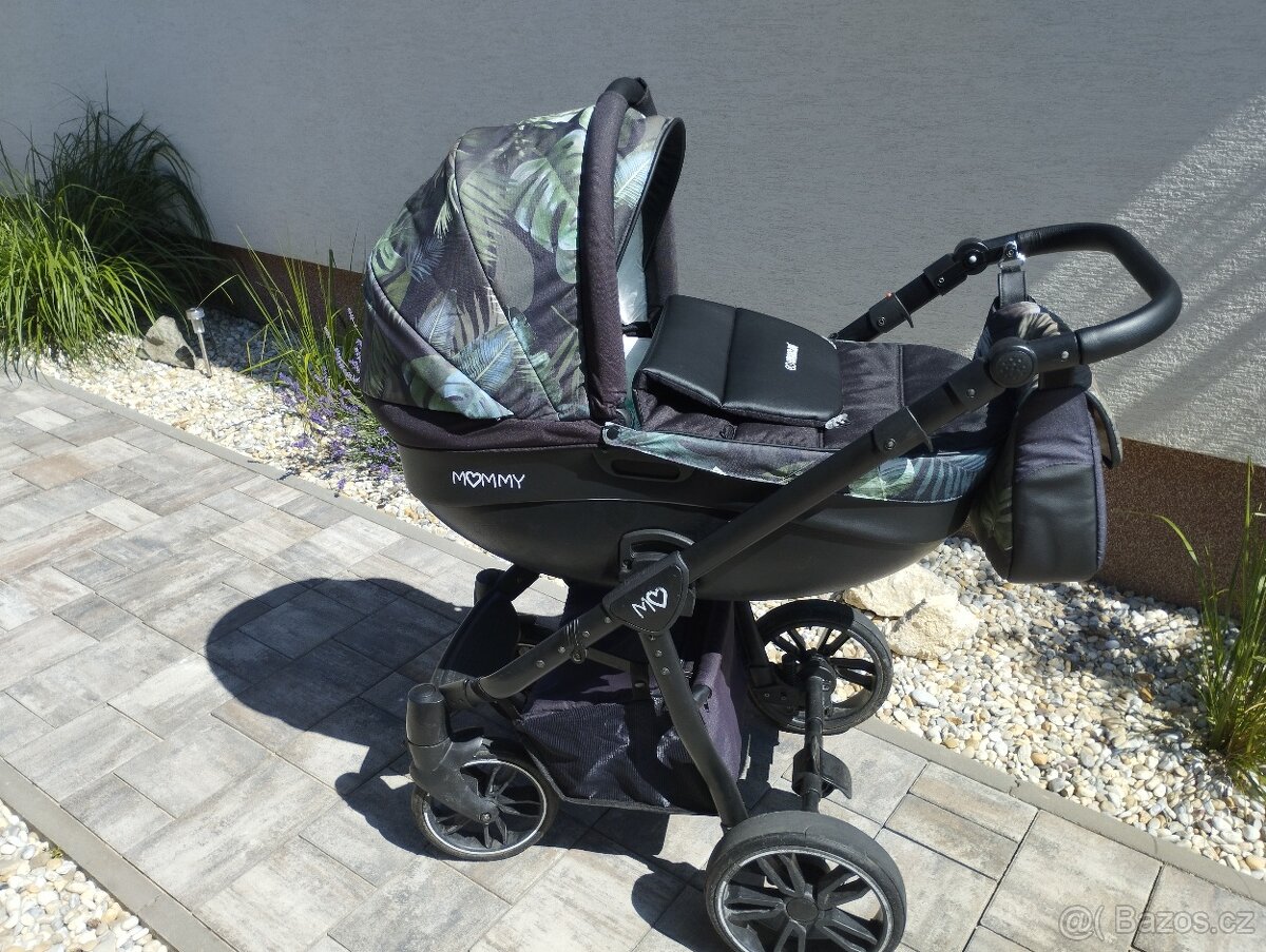 Kočárek Active Mommy Jungle 2v1,vybavení,autosedačka Cybex