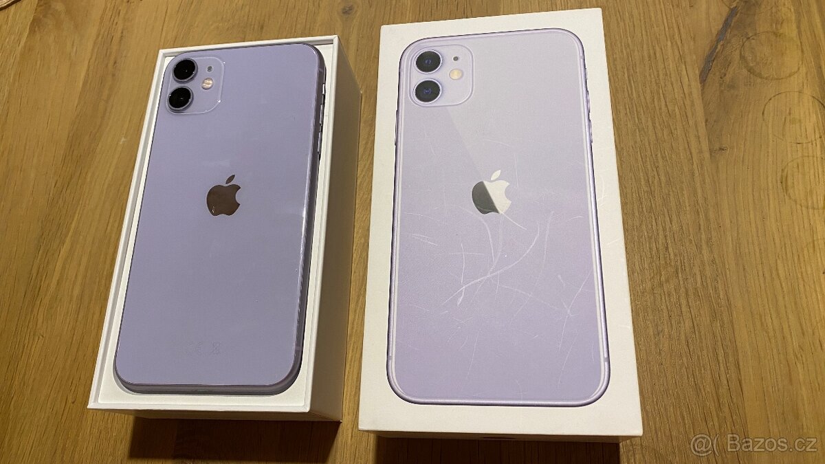 iPhone 11 64GB fialový, top stav