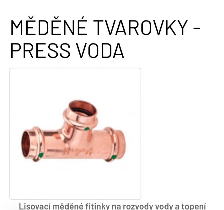 Instalatérský a topenářský materiál VÝPRODEJ