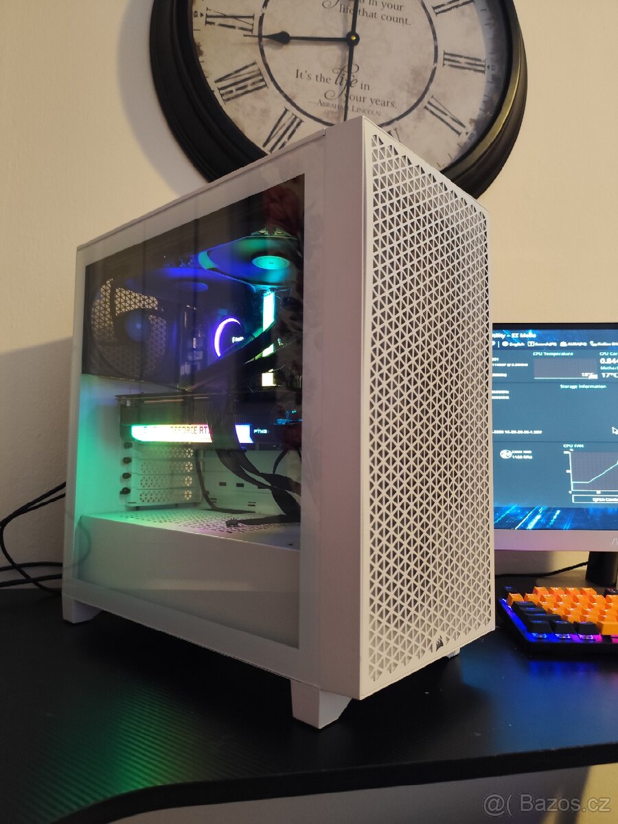 HERNÍ PC I9 11900F RTX 3070 8GB EVGA 32GB RAM VODNÍ CHLAZENÍ