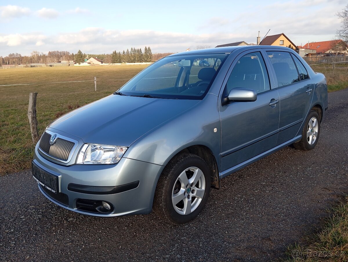 Škoda Fabia 1.4i 59kw , 1. majitel-106000km- krásná