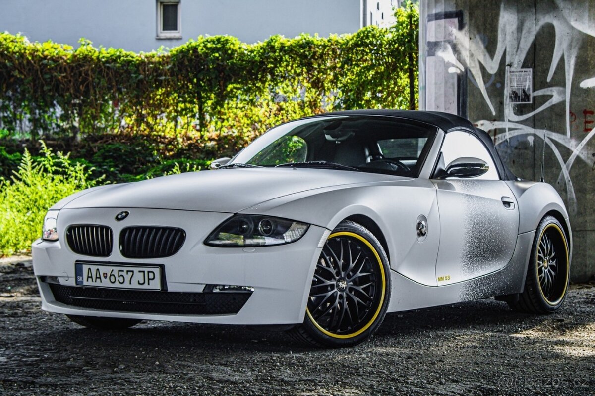 BMW Z4 Cabrio 110kW, 6-st. manuál, 2007, benzín