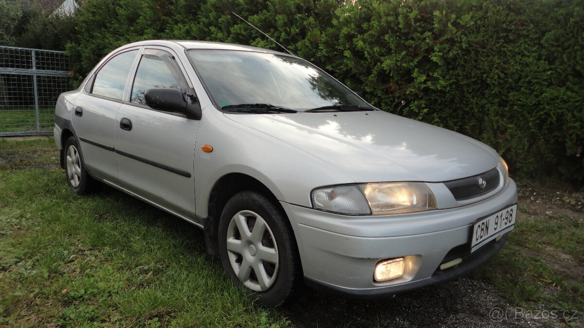 Mazda 323 1.5i 65kw rok 1997 STK 04/2025 původ ČR