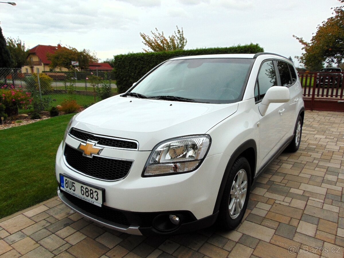 CHEVROLET ORLANDO 1.8,LPG+B,PŮVOD ČR,2.MAJ,TAŽNÉ