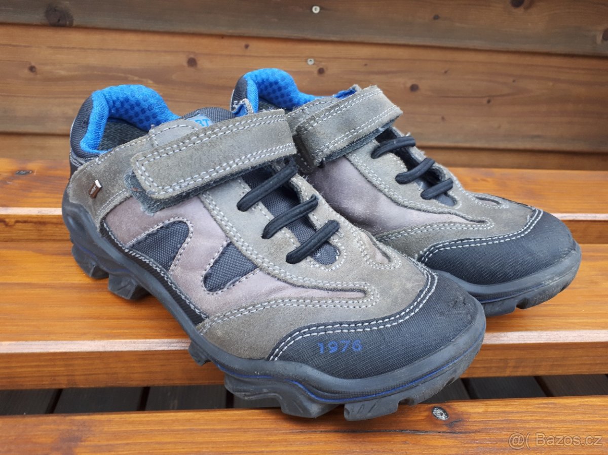 Dětské kožené boty s Gore-tex membránou Primigi vel. 35