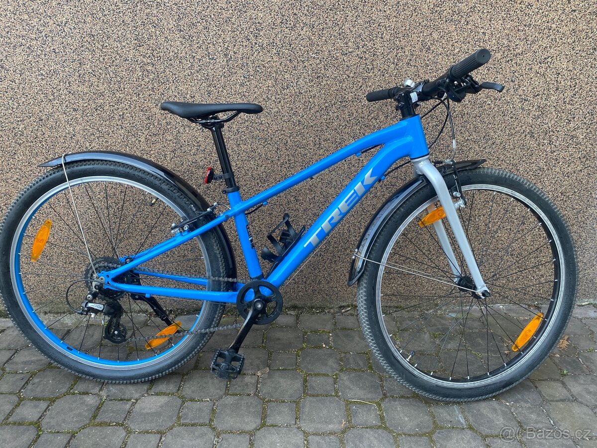 2x Kolo Trek Wahoo 26 - modré (model 2022) a oranžové (2021)