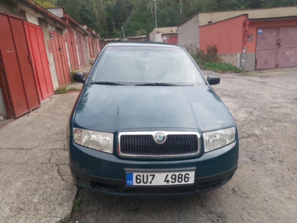 Fabia 1.4 MPI dobrý stav málo najeto