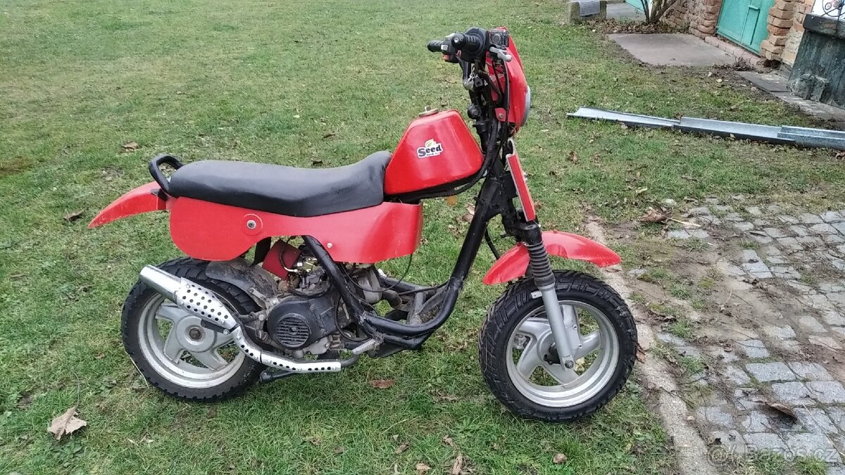 Moto pro děti 50 ccm čtyřtaktní