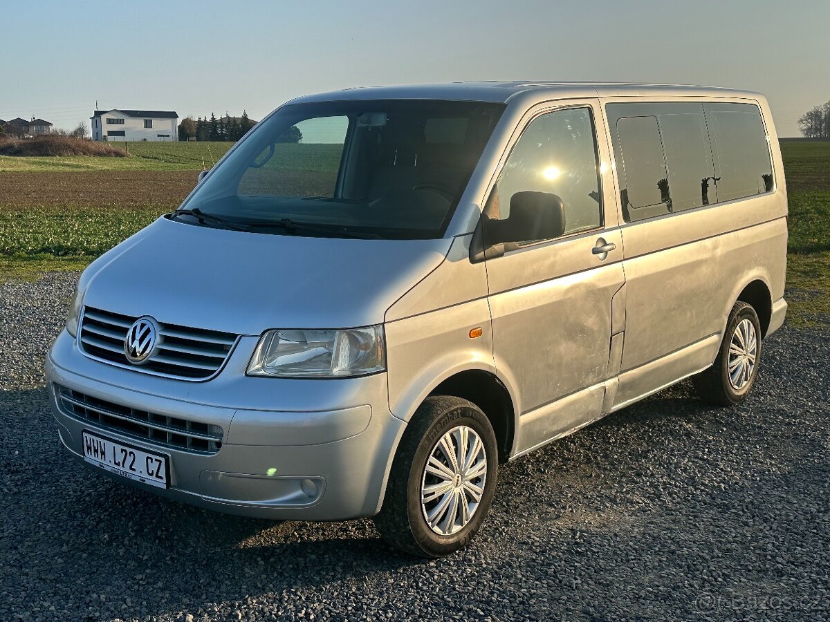 Volkswagen Transporter T5 1.9 tdi 9mist tažné 2200 kg