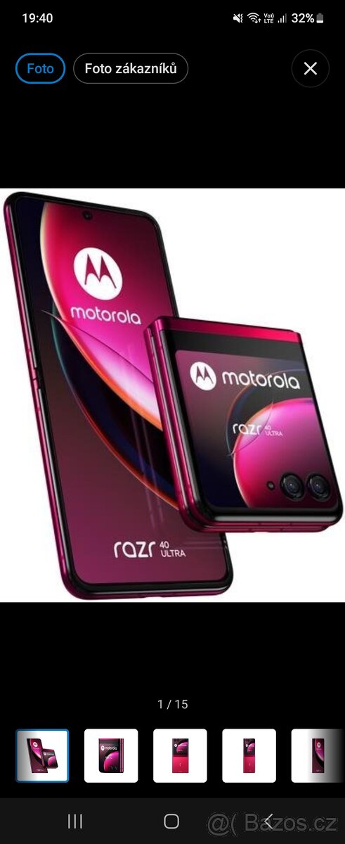 Motorola Razr 40 Ultra 8gb/256gb