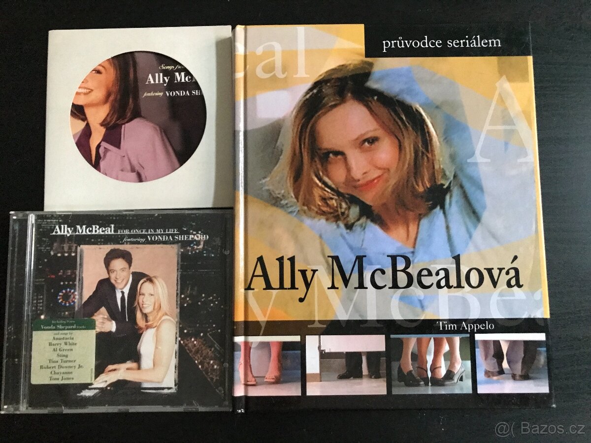 2 x CD + kniha Ally McBeal.