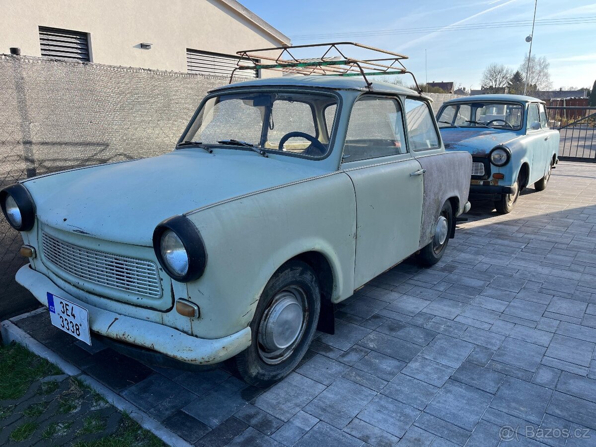 Trabant 601 rv.1969 s TP a Trabant 601 rv.1971 s TP