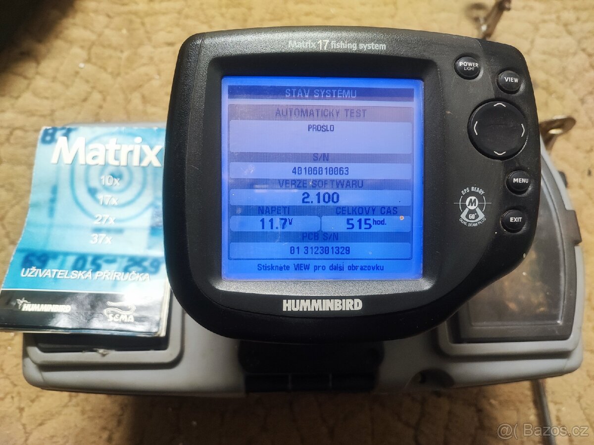 Sonar / echolot Matrix 17 fishing system