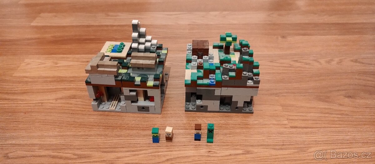 Lego Minecraft 21105, 21102