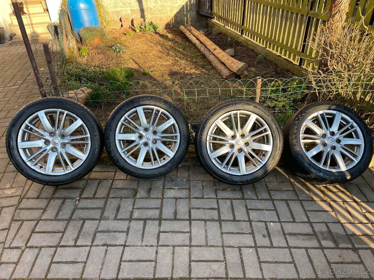 Alu disky 17” Renault Megane a Renault Laguna 3 Celsium