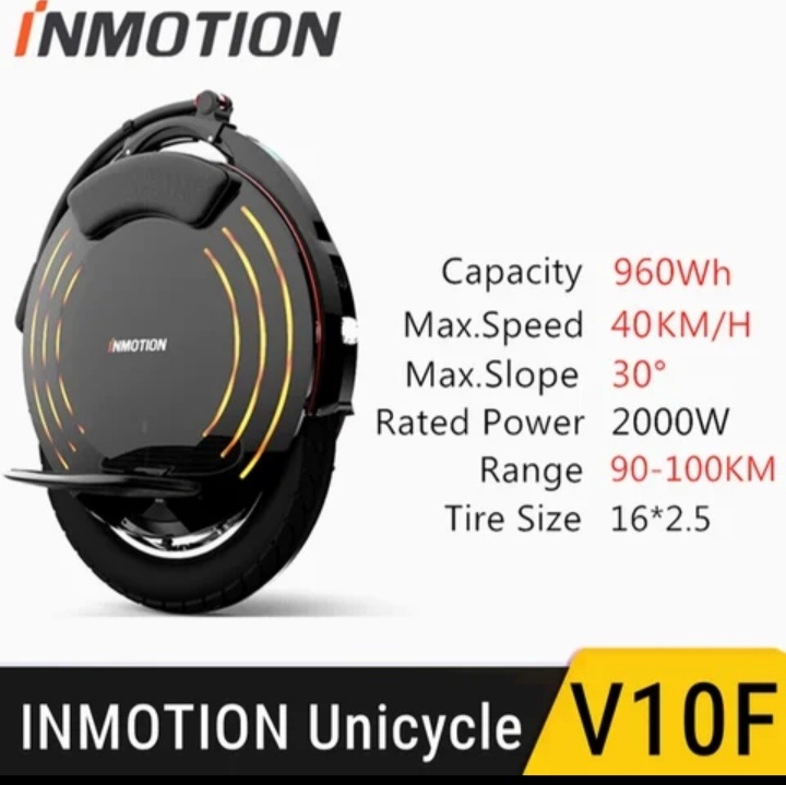 Jednokolka Inmotion V10F