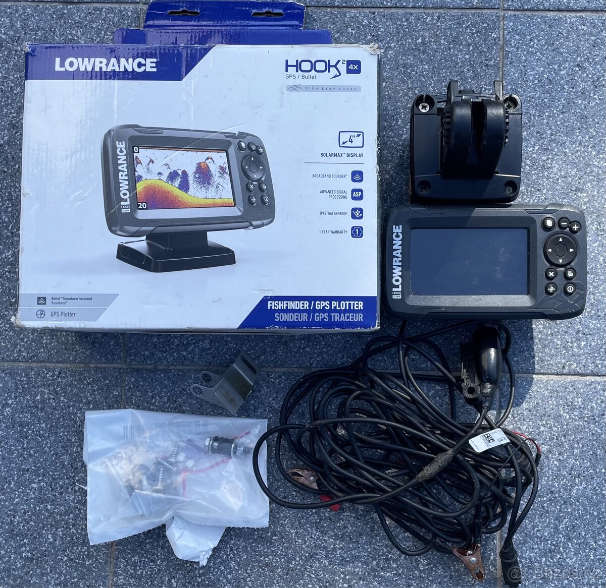 Sonar LOWRANCE Hook2 4X GPS