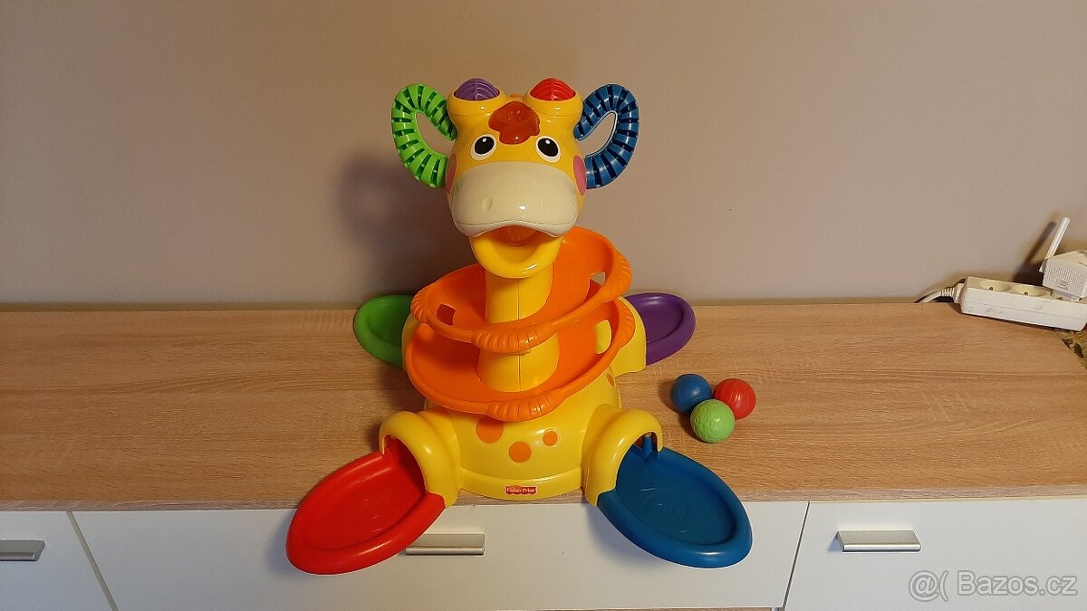 Žirafa tobogán Fisher Price