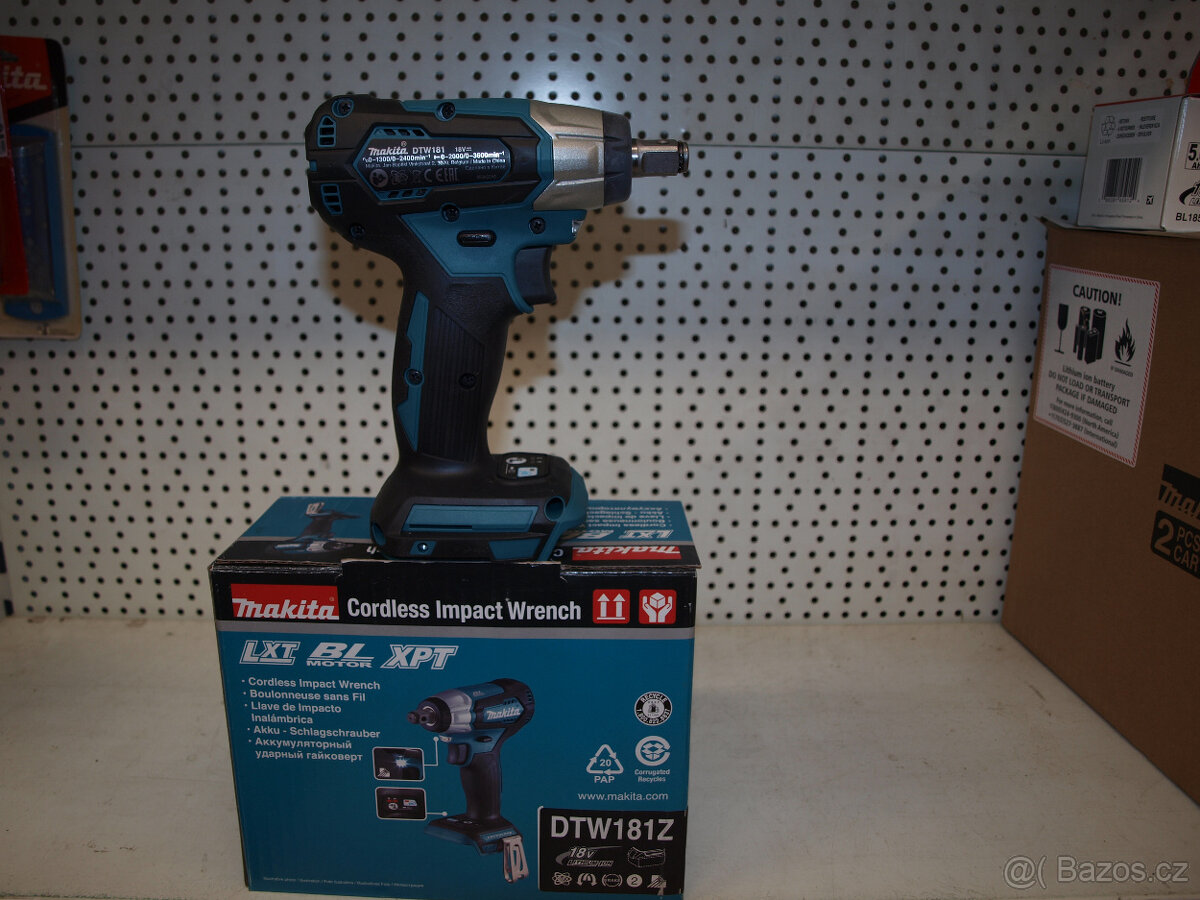 Makita DTW 181Z aku rázový utahovák 1/2"