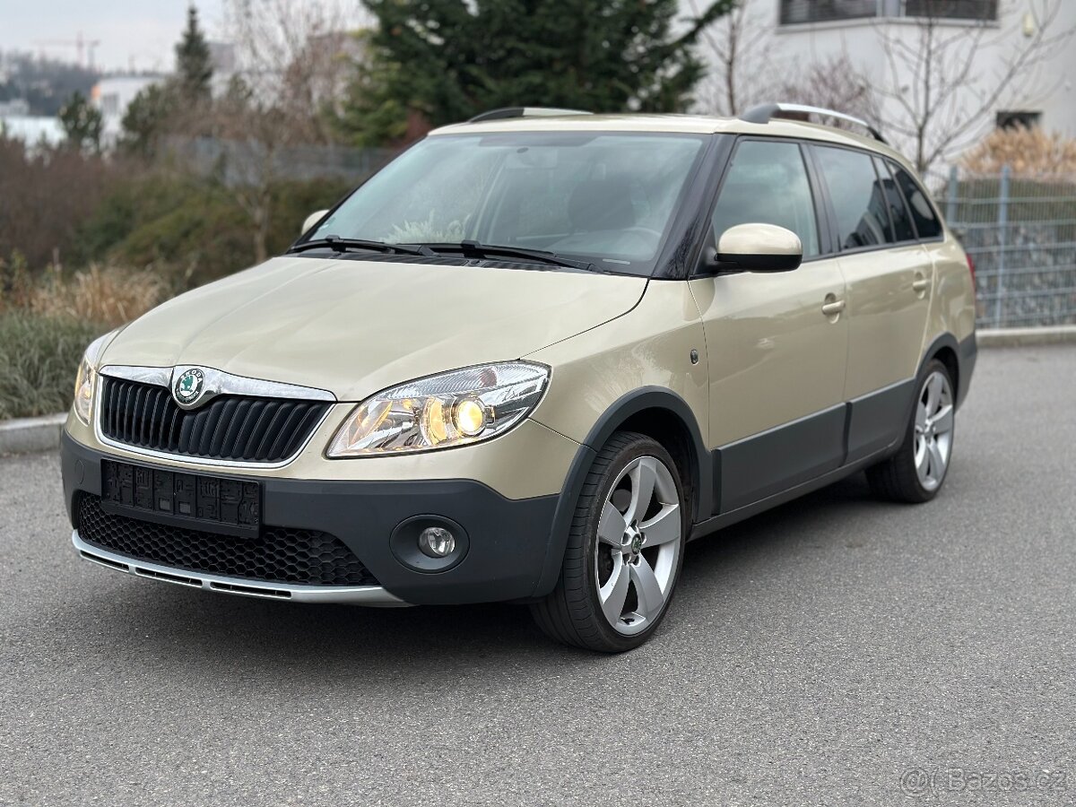 2012 Škoda Fabia SCOUT combi 1.2tsi 77kw, tažné