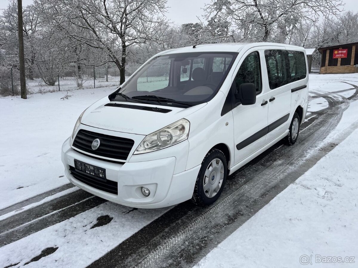 FIAT SCUDO 2,0JTD 88KW PANORAMA 5MÍST PO SERVISU A STK