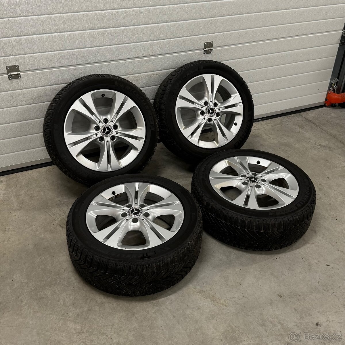 TOP zimní sada Mercedes, 225/50 R17 Michelin 7mm