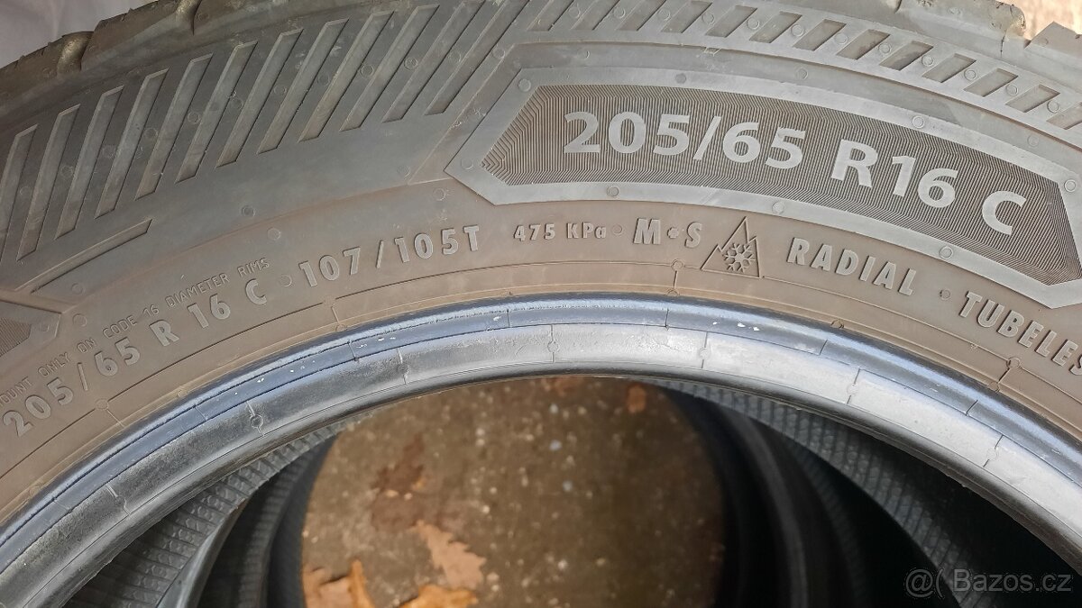 2ks zimní pneu 205/65 r16C