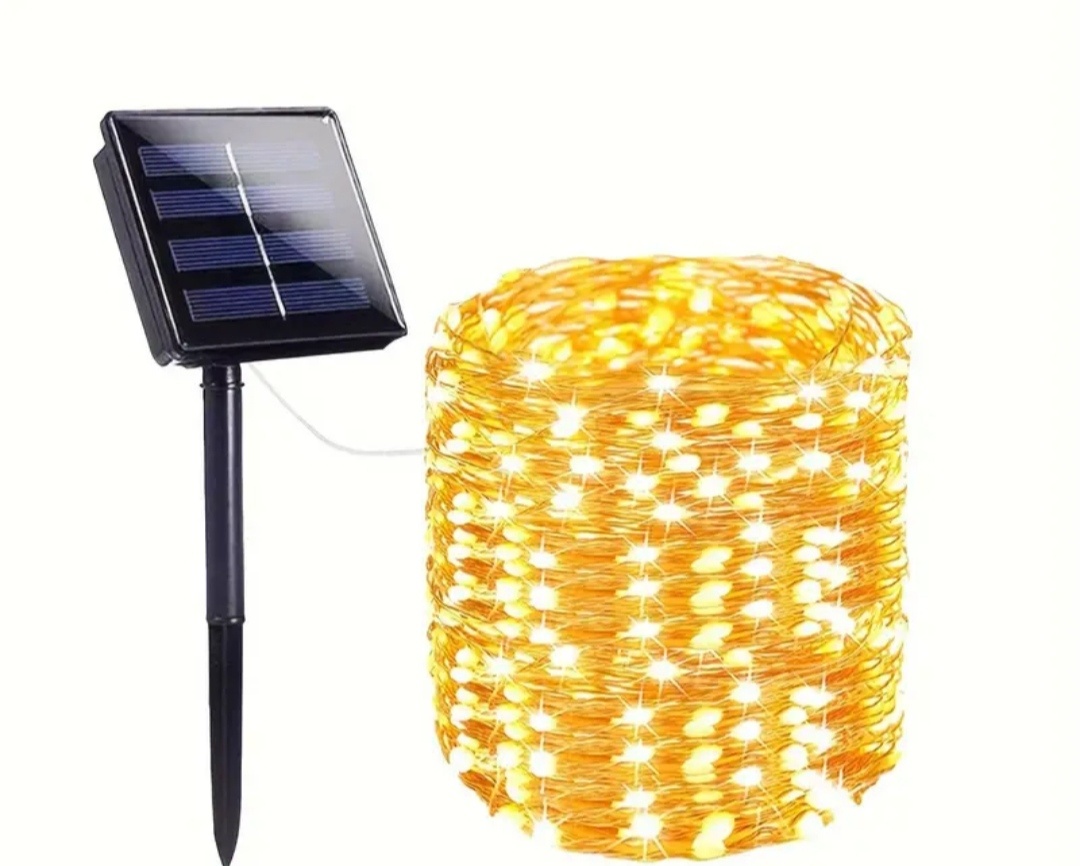 Vánoční osvětlení led solar