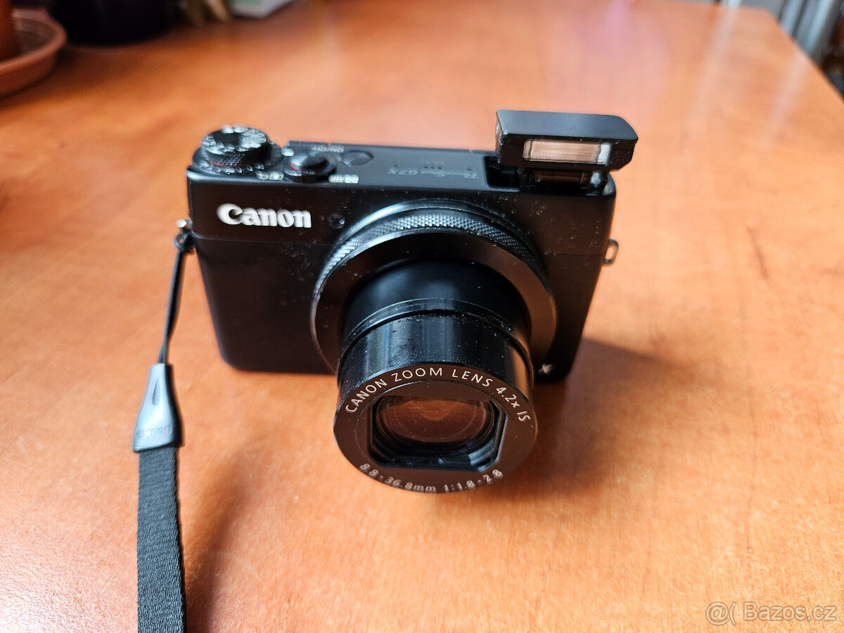 Canon PowerShot G7 X (MKI) + obal + baterie + 32GB + nabíje