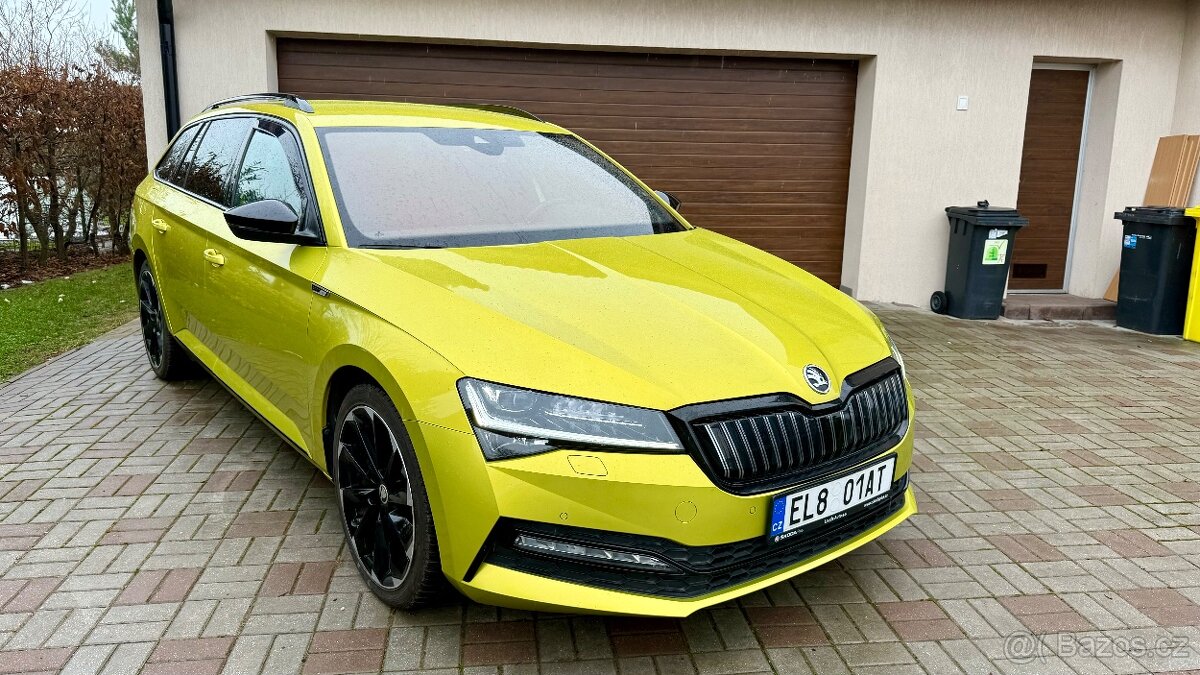 Škoda Superb 1.4TSi iV Sportline, Tovární Záruka