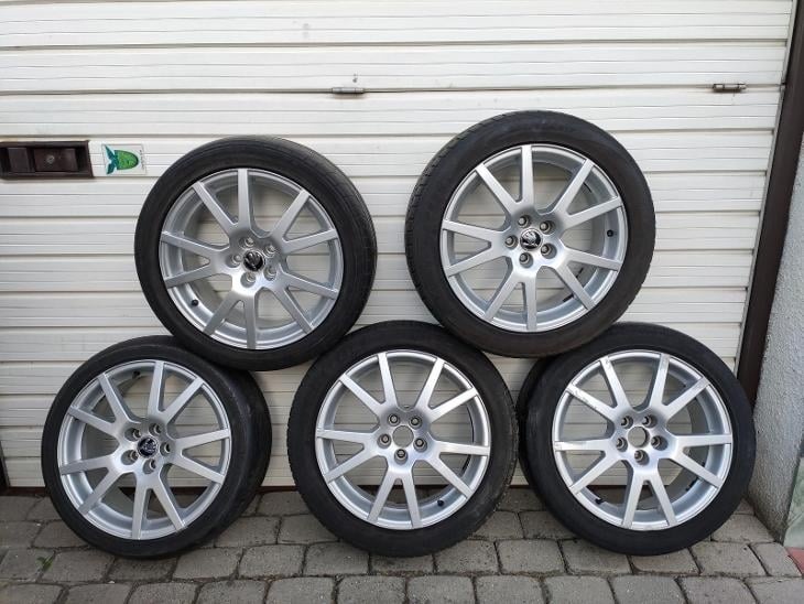 Koupím kola Spider R17 5X100  4 ks nebo i jednotlive