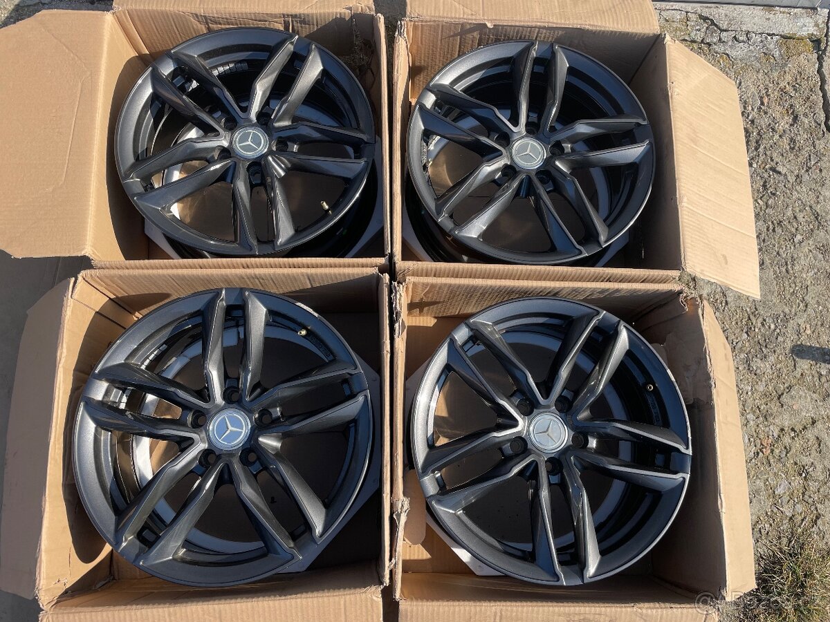 4ks. Alu disky r17. 5x112.VW,Škoda,Audi,Mercedes+ Šrouby.